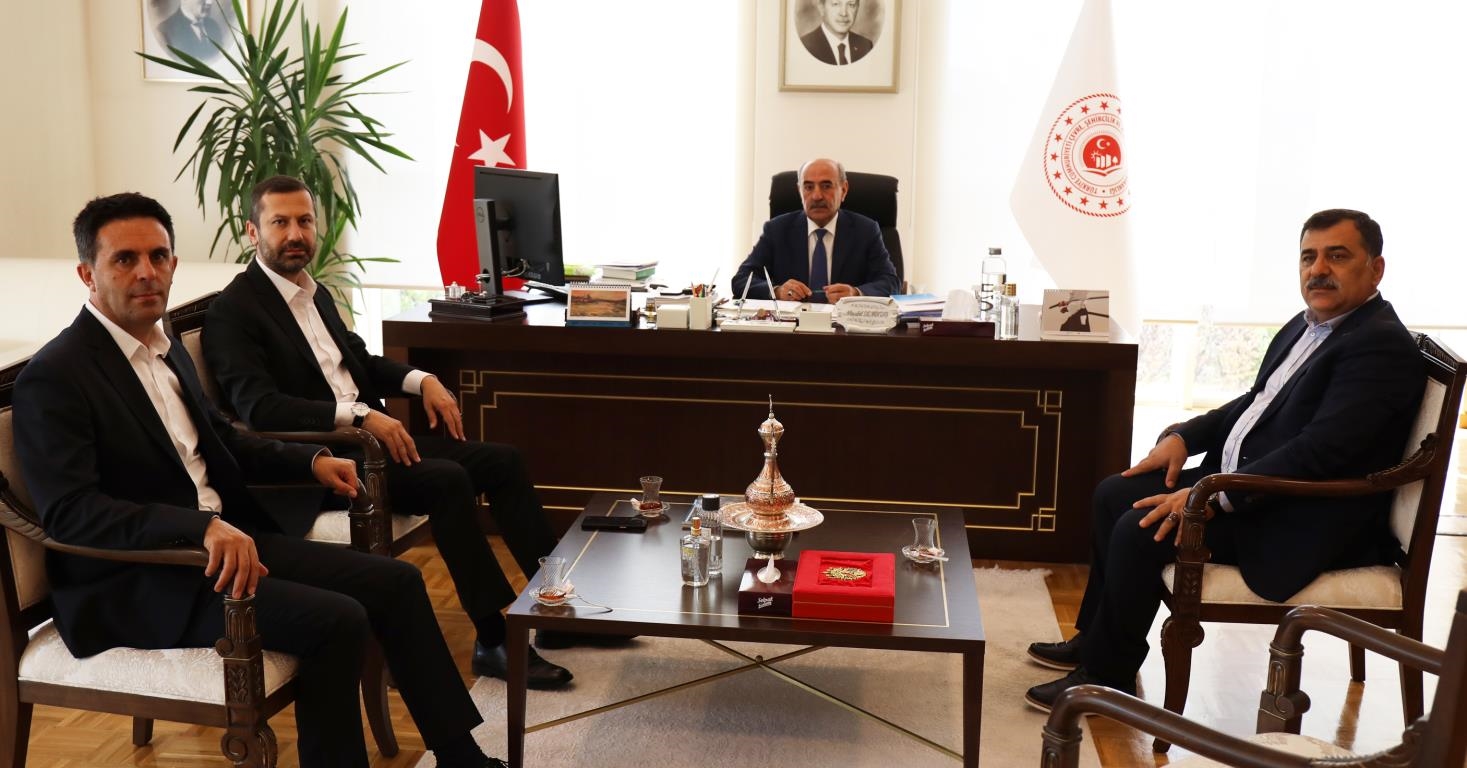 Genel Başkanımız Tufanoğlu ve Yönetim Kurulu Üyelerimiz, Demirtaş'ı Ziyaret Etti