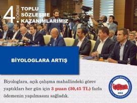 4. DÖNEM TOPLU SÖZLEŞME KAZANIMLARIMIZ