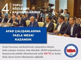4. DÖNEM TOPLU SÖZLEŞME KAZANIMLARIMIZ