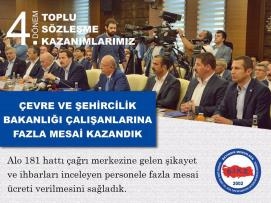 4. DÖNEM TOPLU SÖZLEŞME KAZANIMLARIMIZ