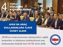 4. DÖNEM TOPLU SÖZLEŞME KAZANIMLARIMIZ