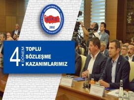 4. DÖNEM TOPLU SÖZLEŞME KAZANIMLARIMIZ