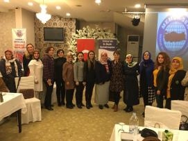 Samsun Memur-Sen kadın kolları başkanlarımız ve üyelerimiz,  Memur -Sen kadın kolları Genel Başkanımız Sayın Habibe Öcal ile tanışma toplantısında bir araya  geldi