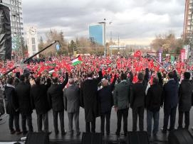 Anadolu Meydanı’ndan Kudüs Direnişine On Binlerce Selam!