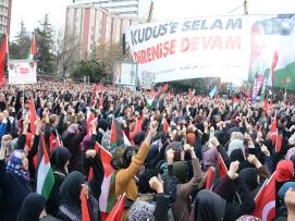 Anadolu Meydanı’ndan Kudüs Direnişine On Binlerce Selam!