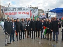 Anadolu Meydanı’ndan Kudüs Direnişine On Binlerce Selam!