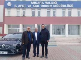 Ankara 3 Nolu Şube’den AFAD Başkanlığı’na ve İl Müdürlüğü’ne ziyaret