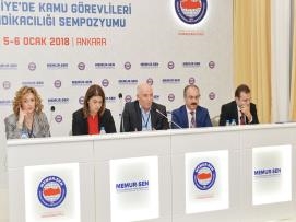 Uluslararası ‘Türkiye’de Kamu Görevlileri Sendikacılığı’ Sempozyumu Gerçekleştirildi