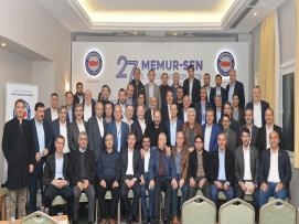 Memur-Sen 81 İl Temsilcisi Biraraya Geldi