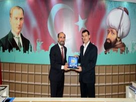 Bursa Yıldırım Belediye Başkanı İsmail Hakkı Edebali'ye Ziyaret