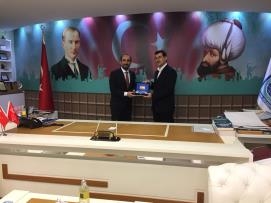 Bursa Yıldırım Belediye Başkanı İsmail Hakkı Edebali'ye Ziyaret