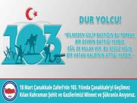 Çanakkale’den Afrine mübarek kanlarıyla bu toprakları bize vatan yapan Aziz şehitlerimizi rahmet minnet ve şükranla anıyoruz.Ruhları şad olsun 