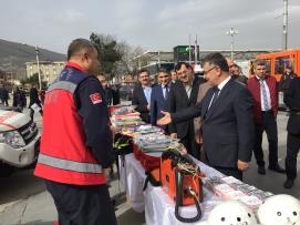 BAYINDIR MEMUR SEN BURSA ŞUBE YÖNETİMİNDEN DEPREM HAFTASI ETKİNLİĞİNE ZİYARET