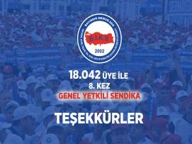 Bayındır Memur-Sen 18.042 Üye ile 8. Kez ''Genel Yetkili Sendika'' Oldu