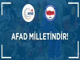 AFAD MİLLETİNDİR!