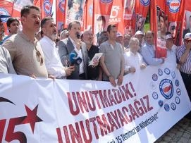 Memur-Sen, Destansı Direnişin Yıldönümünde İstanbul Şehitler Abidesi Önünde Buluştu