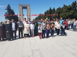 Bursa Şube Başkanlığımızdan Çanakkale Şehitliğine Ziyaret