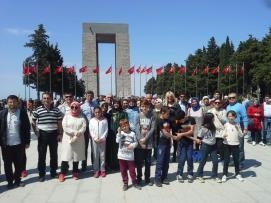 Bursa Şube Başkanlığımızdan Çanakkale Şehitliğine Ziyaret