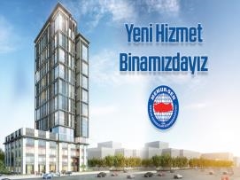 Yeni Hizmet Binamızdayız