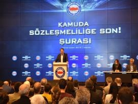 “Kamuda Sözleşmeliliğe Son Şurası”nın Sonuç Bildirgesi Açıklandı