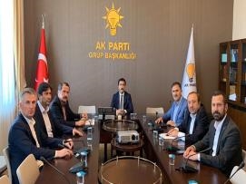 Memur-Sen Ak Parti Grup Başkanvekili Cahit Özkan’ı Ziyaret Etti
