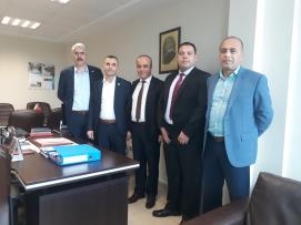 Şube Başkanımız İsa ÇOLAK, Samsun İller Bankası 16. Bölge  Müdürlüğü ziyareti.