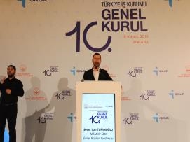 Genel Başkanımız Tufanoğlu, İŞKUR’un 10’uncu Olağan Genel Kurul Toplantısı’na Katıldı