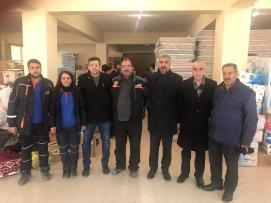 Genel Başkan Yardımcımız Levent Tosun, Depremden Etkilenen Vatandaşlarımızı Elazığ’da Ziyaret Etti