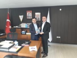 Tokat AFAD İl Müdürü olarak atanan Sayın Süleyman YİĞİT’i ziyaret.