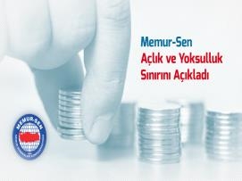 Açlık Sınırı 2 Bin 453 Lira Oldu