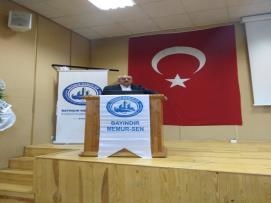 Genel Başkan Vekilimiz Aldagül, Erzurum Şube 2. Olağan Genel Kurulu’na Katıldı
