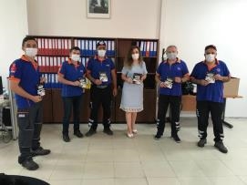 Bursa Şubemiz Üyelerimize Maske Dağıttı