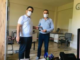 Bursa Şubemiz Üyelerimize Maske Dağıttı