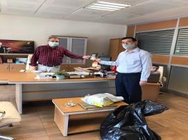 Bursa Şubemiz Üyelerimize Maske Dağıttı