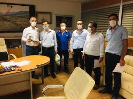 Bursa Şubemiz Üyelerimize Maske Dağıttı