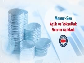 Açlık Sınırı 2 Bin 639 Lira Oldu