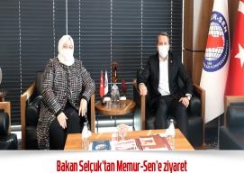 Bakan Selçuk'tan Memur-Sen'e Ziyaret