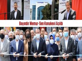 Bayındır Memur-Sen Konukevi’miz Hizmete Açıldı