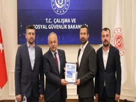 Sendikamız  6. Dönem Toplu Sözleşme Taleplerini Çalışma ve Sosyal Güvenlik Bakanlığı'na Sundu