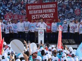 Memurlar Ankara’dan Seslendi “Bütçeden Hakkımızı Refahtan Payımızı İstiyoruz”