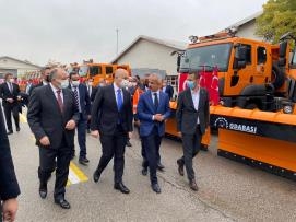 Genel Başkanımız Tufanoğlu, Karla Mücadele ve Yol Bakım Hizmetleri İçin Alınan Araçların Hizmete Verilmesi Törenine Katıldı