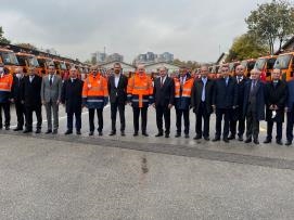 Genel Başkanımız Tufanoğlu, Karla Mücadele ve Yol Bakım Hizmetleri İçin Alınan Araçların Hizmete Verilmesi Törenine Katıldı