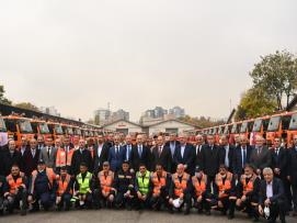 Genel Başkanımız Tufanoğlu, Karla Mücadele ve Yol Bakım Hizmetleri İçin Alınan Araçların Hizmete Verilmesi Törenine Katıldı