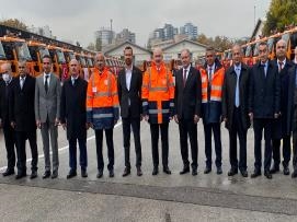 Genel Başkanımız Tufanoğlu, Karla Mücadele ve Yol Bakım Hizmetleri İçin Alınan Araçların Hizmete Verilmesi Törenine Katıldı