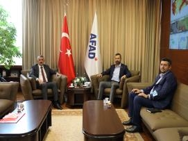 Genel Başkanımız Tufanoğlu, AFAD Başkanı Sezer'i Ziyaret Etti