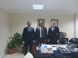 İlbank Şube Başkanımız Ergül, Aksoy’u Ziyaret Etti
