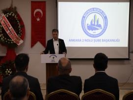 Genel Başkan Yardımcımız Türk, Ankara 2 No’lu Şubemizin 3. Olağan Genel Kuruluna Katıldı