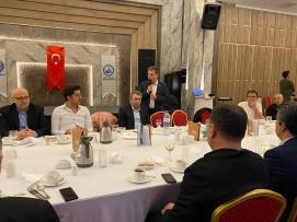 Genel Başkan Yardımcımız Türk, Karaman'da Teşkilat Ziyaretlerinde Bulundu