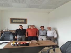 Bursa Şube Başkanımız Uçmaz, Şen'i Ziyaret Etti