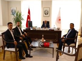 Genel Başkanımız Tufanoğlu ve Yönetim Kurulu Üyelerimiz, Demirtaş'ı Ziyaret Etti